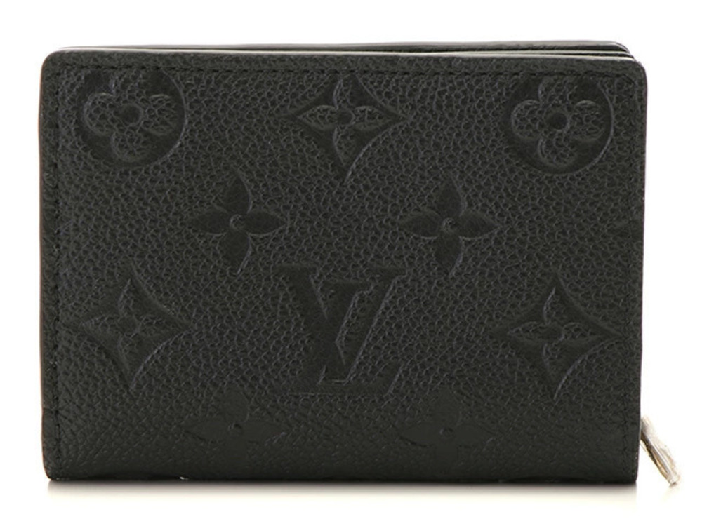 Louis Vuitton Portefeuille Claire Mono Empreinte Noir Black